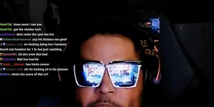 Twitch забанила стримера, который транслировал платный ивент через отражение в очках